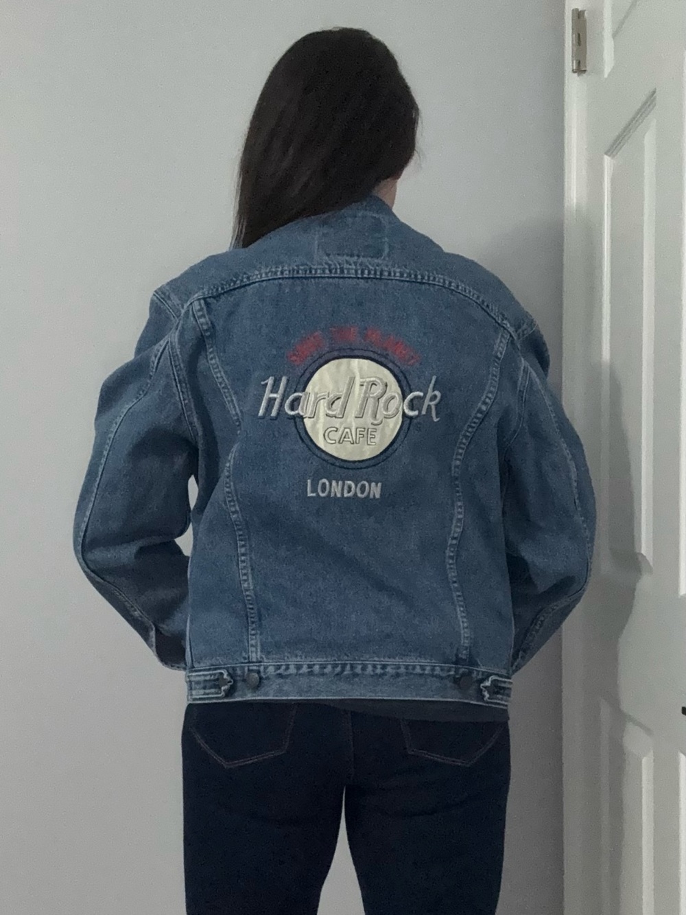 Levi's Vintage Denim Jacket Hard Rock Cafe London size Medium